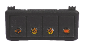 RPSHW4 Piano Switch - 4 Switch	